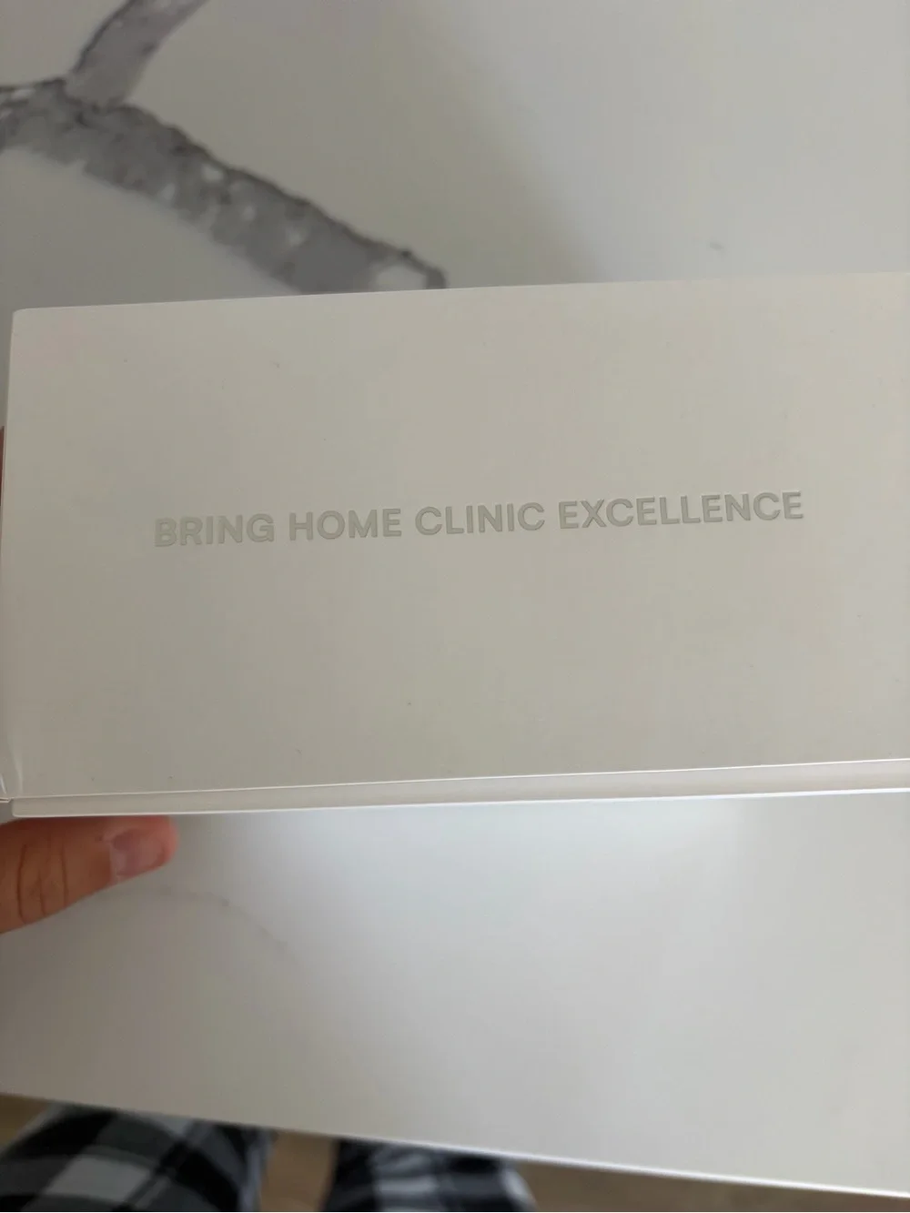 INIA Sphere LED Facial Therapy Device - Gold + White (brand new in box)